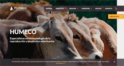 Desktop Screenshot of humeco.net